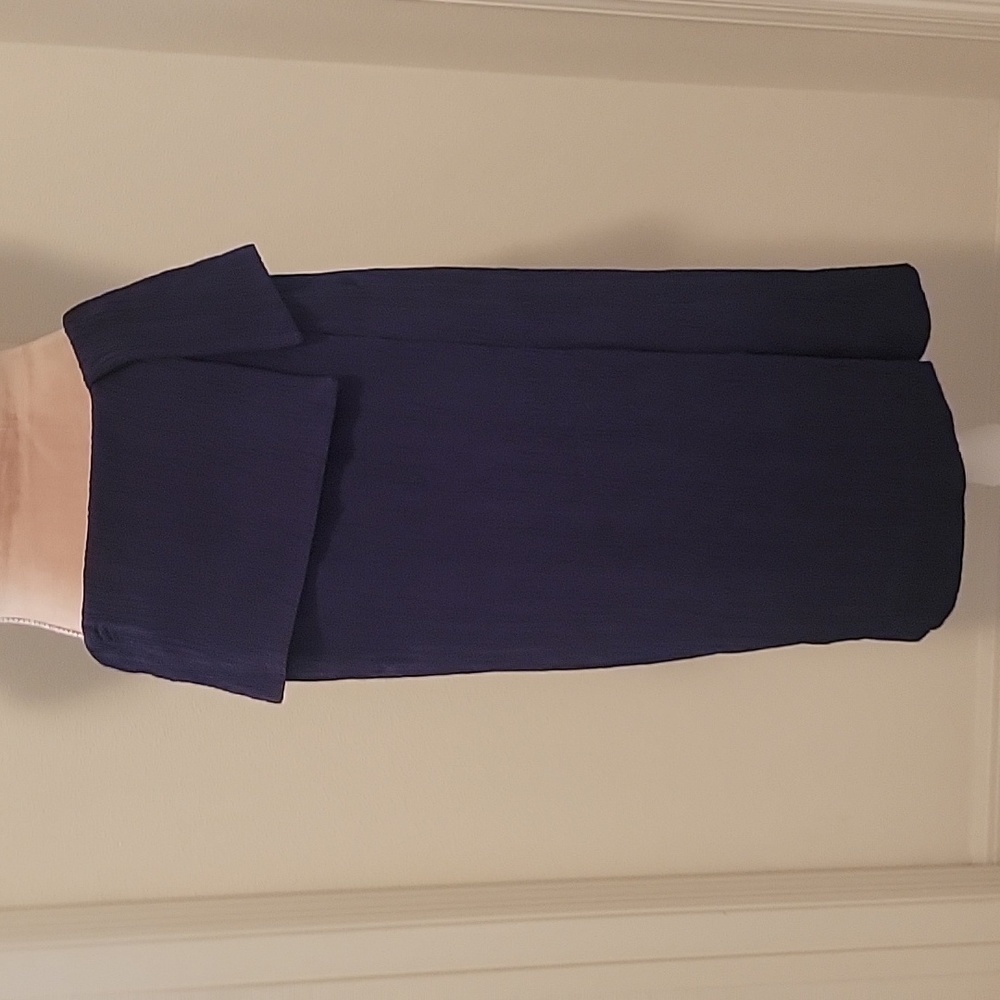 MM. Lafleur Aegean Blue Montgomery Pencil Skirt, Size 10. New Condition.